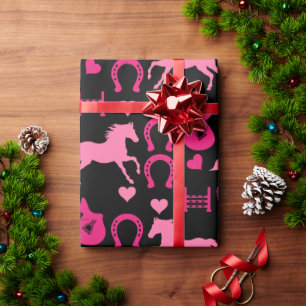 Cadeau Papier d'enlèvement à cheval