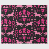 Cadeau Papier d'enlèvement à cheval (Plat)