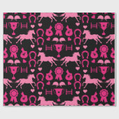 Cadeau Papier d'enlèvement à cheval (Plat)