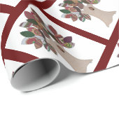 Cadeau Papier d'enlèvement d'arbre Imp (Coin rond)