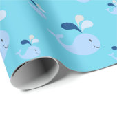 Cadeau Papier d'enlèvement de baleines (Coin rond)