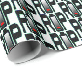 Cadeau Papier d'enlèvement de batterie RIP (Coin rond)