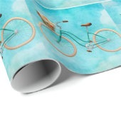 Cadeau Papier d'enlèvement de bicyclette (Coin rond)