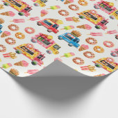 Cadeau Papier d'enlèvement de camions alimentaires (Coin)