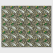 Cadeau Papier d'enlèvement de Camo Duck Woodland (Plat)