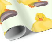 Cadeau Papier d'enlèvement de canard mou (Coin rond)