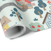 Cadeau Papier d'enlèvement de carte (Coin rond)