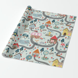 Cadeau Papier d'enlèvement de carte