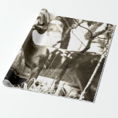 Cadeau Papier d'enlèvement de cerf Buck (Déroulé)