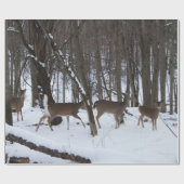 Cadeau Papier d'enlèvement de cerfs (Plat)