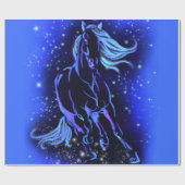 Cadeau Papier d'enlèvement de cheval (Plat)