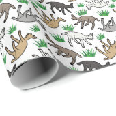 Cadeau Papier d'enlèvement de chèvres (Coin rond)