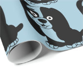 Cadeau Papier d'enlèvement de chiot (Coin rond)