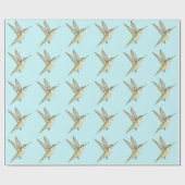 Cadeau Papier d'enlèvement de colibri (Plat)