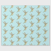 Cadeau Papier d'enlèvement de colibri (Plat)