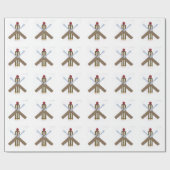 Cadeau Papier d'enlèvement de cricket (Plat)