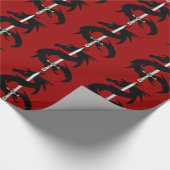 Cadeau Papier d'enlèvement de dragon et d'épée (Coin)