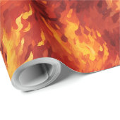 Cadeau Papier d'enlèvement de flamme (Coin rond)