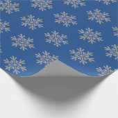 Cadeau Papier d'enlèvement de flocon d'hiver de Noël (Coin)