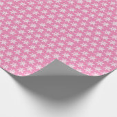 Cadeau Papier d'enlèvement de flocon rose (Coin)