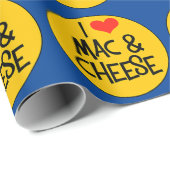 Cadeau Papier d'enlèvement de fromage Mac n (Coin rond)