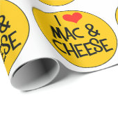 Cadeau Papier d'enlèvement de fromage Mac n (Coin rond)