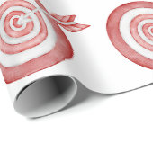 Cadeau Papier d'enlèvement de la cible de tir à l'arc (Coin rond)