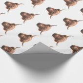 Cadeau Papier d'enlèvement de la vache Highland (Coin)