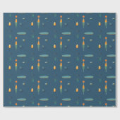 Cadeau Papier d'enlèvement de pêche (Plat)