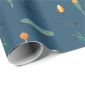 Cadeau Papier d'enlèvement de pêche (Coin rond)