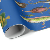 Cadeau Papier d'enlèvement de pêche (Coin rond)