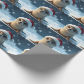 Cadeau Papier d'enlèvement de phoque de Noël (Coin)