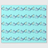 Cadeau Papier d'enlèvement de poisson (Plat)