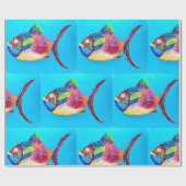 Cadeau Papier d'enlèvement de poisson (Plat)