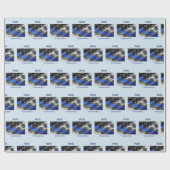 Cadeau Papier d'enlèvement de police (Plat)