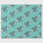 Cadeau Papier d'enlèvement de raisin adorable (Plat)