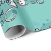 Cadeau Papier d'enlèvement de raisin adorable (Coin rond)