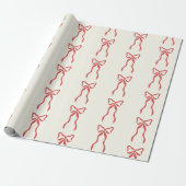 Cadeau Papier d'enlèvement de ruban rouge (Déroulé)