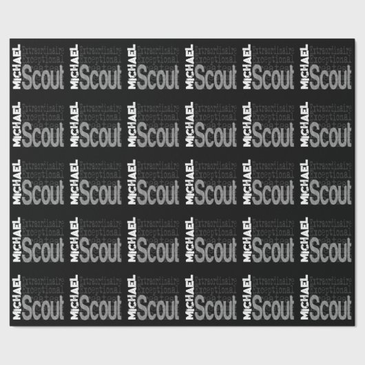Cadeau Papier d'enlèvement de scouts (Couture)