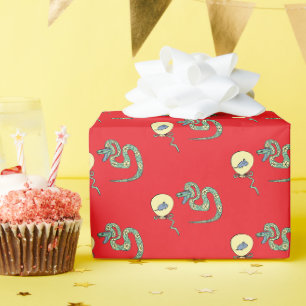 Cadeau Papier d'enlèvement de serpent Nouvel an