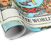 Cadeau Papier d'enlèvement de Tarot (Coin rond)