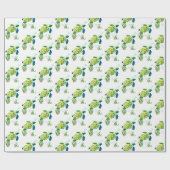 Cadeau Papier d'enlèvement de tortue (Plat)