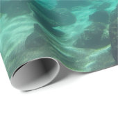 Cadeau Papier d'enlèvement de tortue (Coin rond)