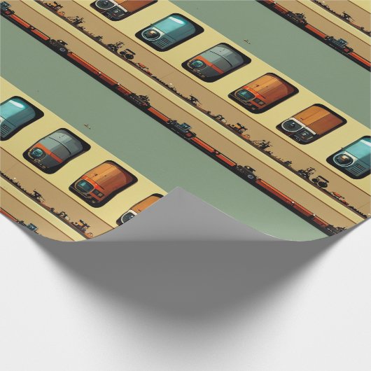 Cadeau Papier d'enlèvement de train (Coin)