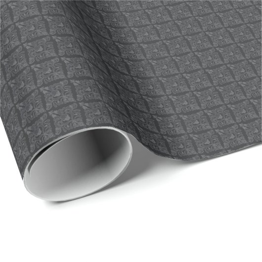 Cadeau Papier d'enlèvement de Whisp gris (Coin rond)