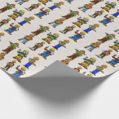 Cadeau Papier d'enlèvement des ouvriers du bâtiment (Coin)