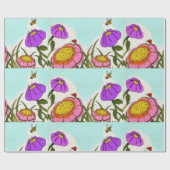 Cadeau Papier d'enlèvement des prés de fleurs (Plat)