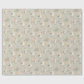 Cadeau Papier d'enlèvement d'oies d'aquarelle mignonne Ro (Plat)