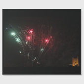 Cadeau Papier d'enlèvement Fireworks (Plat)