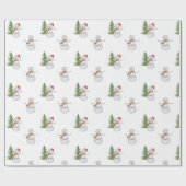 Cadeau Papier d'enneigement (Plat)